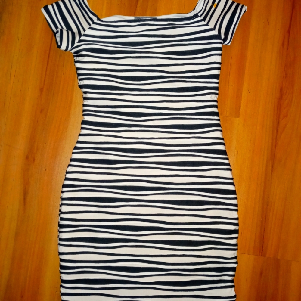 Brat star bodycon minidress